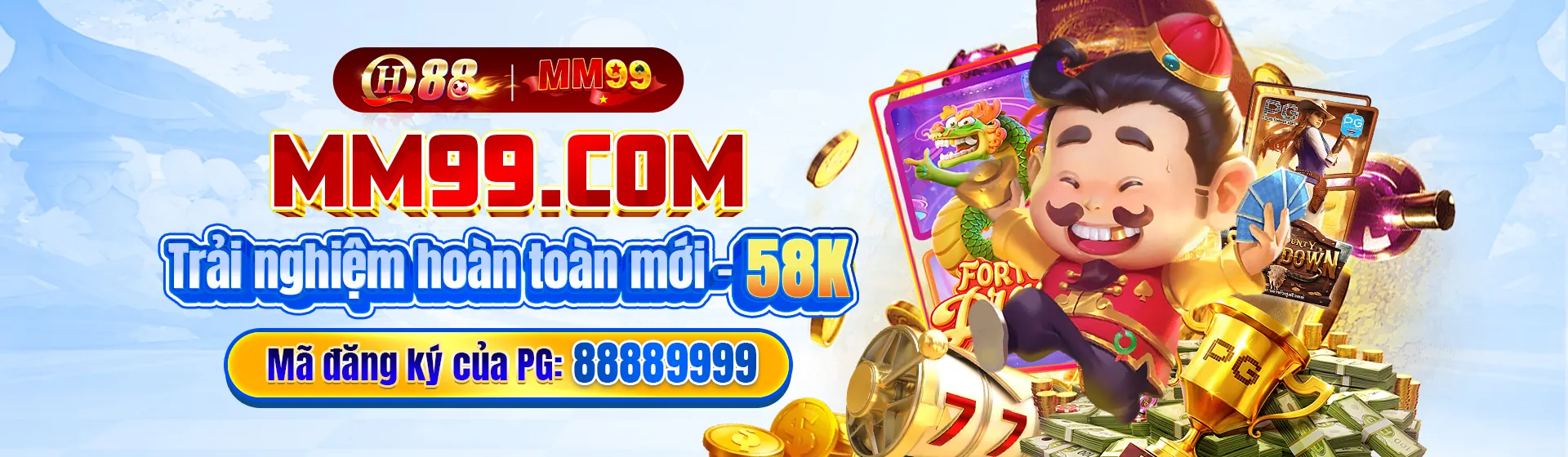 Banner khuyến mãi độc quyền cho game nổ hũ tại F368